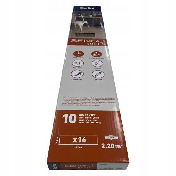 Panele Winylowe LVT Samoprzylepne Gerflor Noisette Liczba m² w opakowaniu 0.138