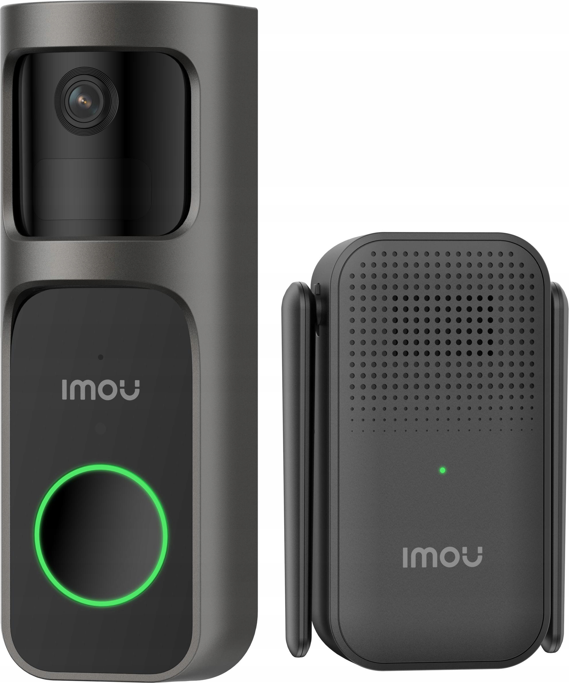 Imou Doorbell 2S 2K Zvonček Videovrátnik 3MP IP65 Wifi 160° Čierny