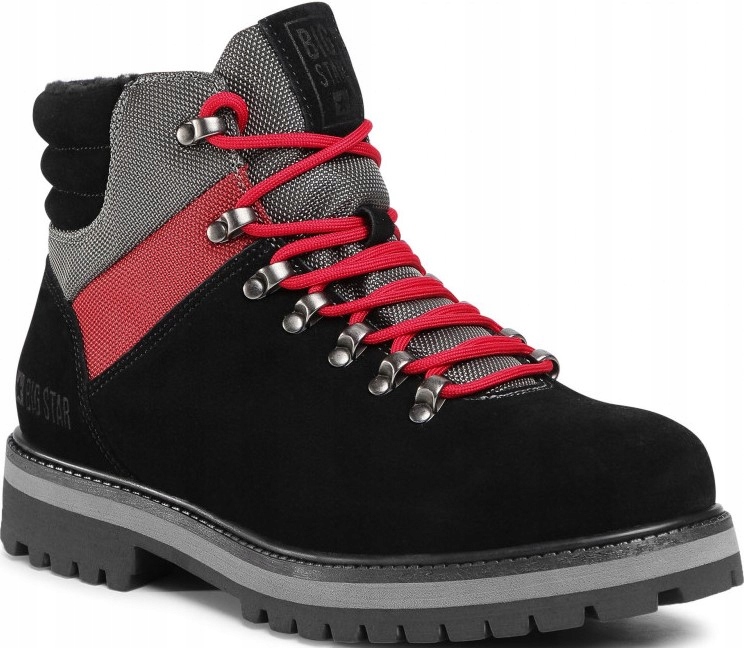 BIG STAR GG174530 TRAPERY SKÓRA CZARNY R43