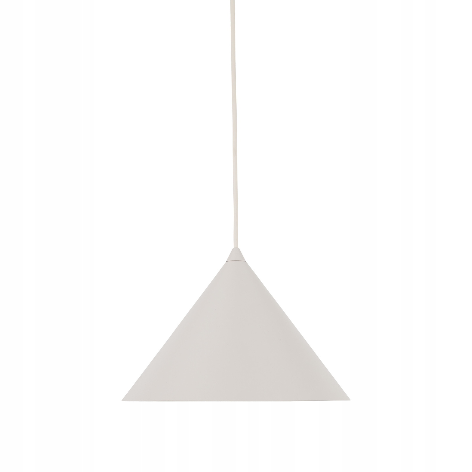 Závěsná lustrová lampa do ložnice obývacího pokoje kovová, béžová, loft Cono M