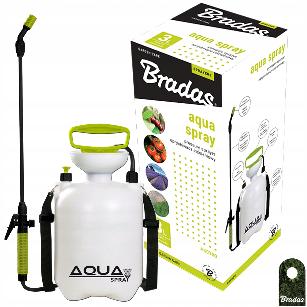

Opryskiwacz Ciśnieniowy Ręczny Aqua Spray 3 L