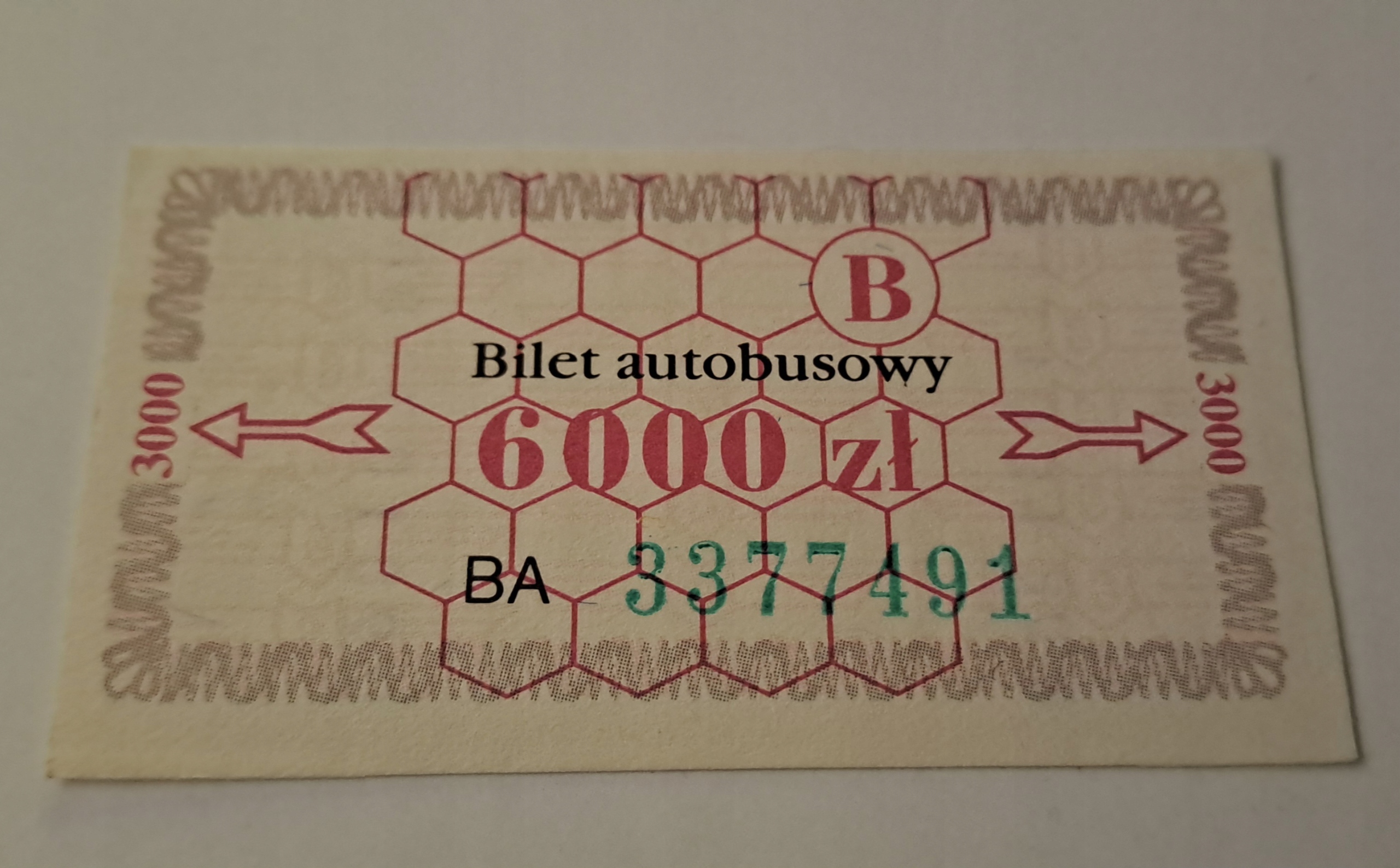 BILET BYTOM 6000zł (BA)