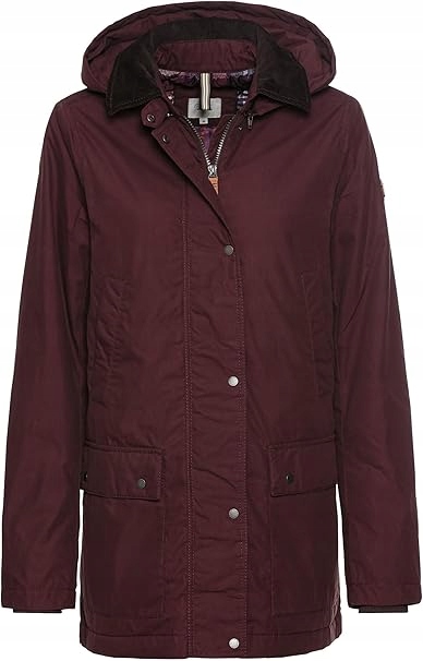 Camel Active Vínová Parka Bunda S Odnímatelnou Kapucí 44 Jqe