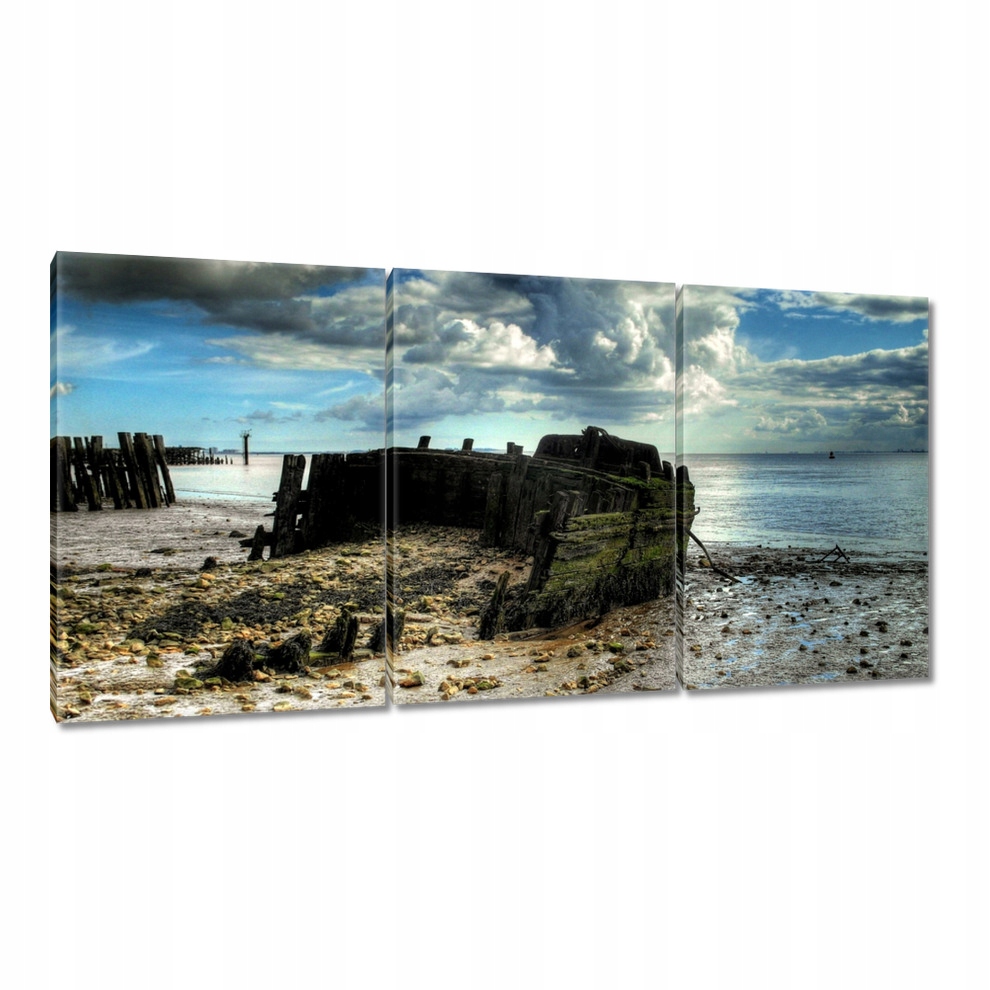 

Obrazy 120x60 Wrak łodzi rybackiej