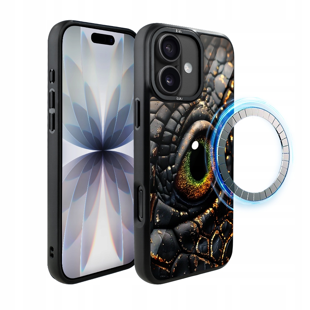 Matný Pouzdro Ibizu DropGuard pro iPhone 17 s MagSafe, barva Amber Dragon