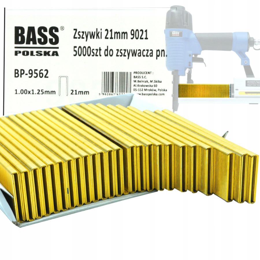 

Zszywki TYP90 21mm Zszywacz Taker Pneumatyczny 5K