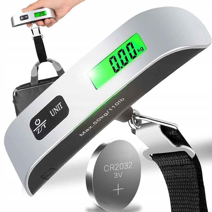 Cyfrowa Elektroniczna Podróżna Waga Bagażowa Lotnicza Turystyczna 50 Kg