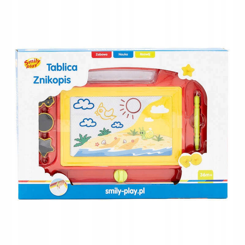 

Tablica Znikopis Czerwona Smily Play