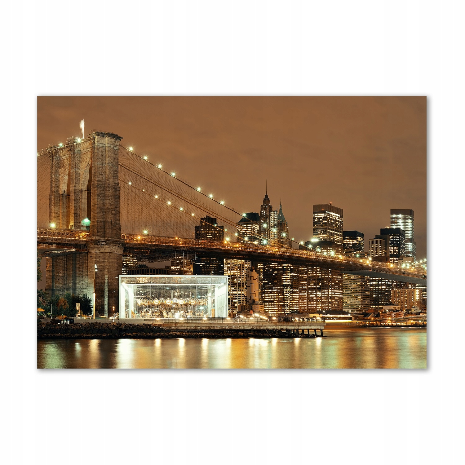 

Foto obraz szklany Manhattan Nowy Jork 100x70