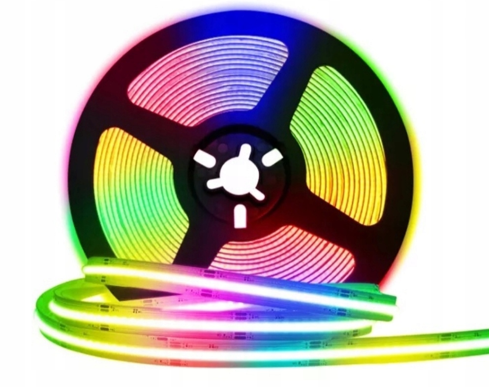 

Taśma Led Rgb Cob 12V 1mb wielokolorowa