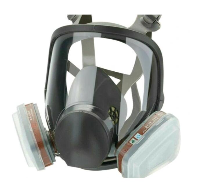 PEŁNA MASKA PRZECIWGAZOWA LAKIERNICZA 6800 ZESTAW Marka inny