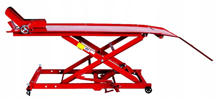 PLATFORMOWY PODNOSNIK MOTOCYKLOWY PLATFORMA RAMPA Mark Mar Pol