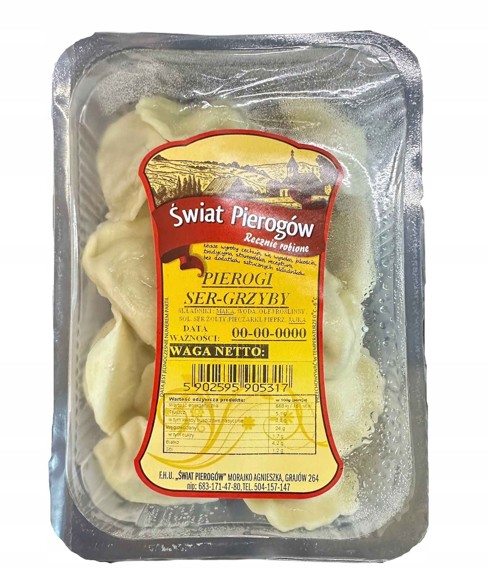 Levně Babiččiny Knedlíky se Sýrem A Houbami 1KG Ručně lepené, Svojské, Domácí