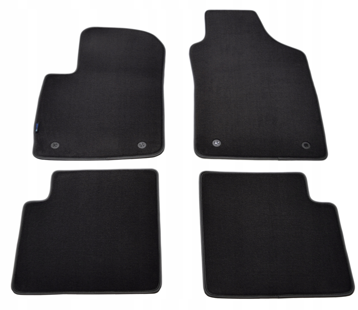 

Fiat 500 14-20r. Dywaniki welurowe Gold-czarne