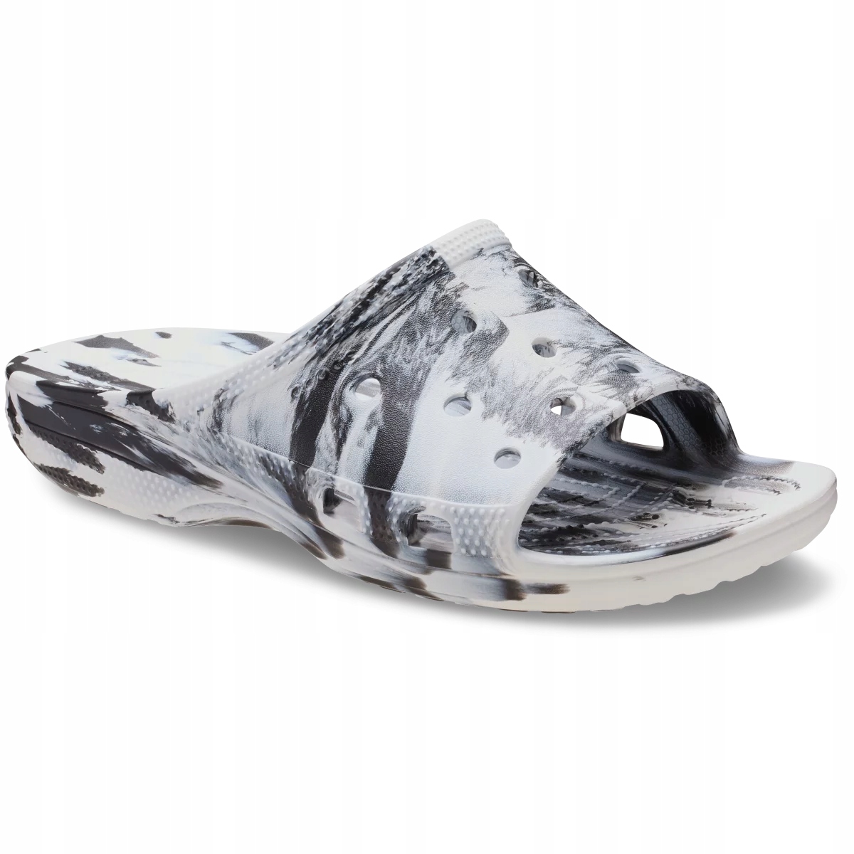 Crocs Męskie Lekkie Buty Klapki Saturday Marbled Slide45-46