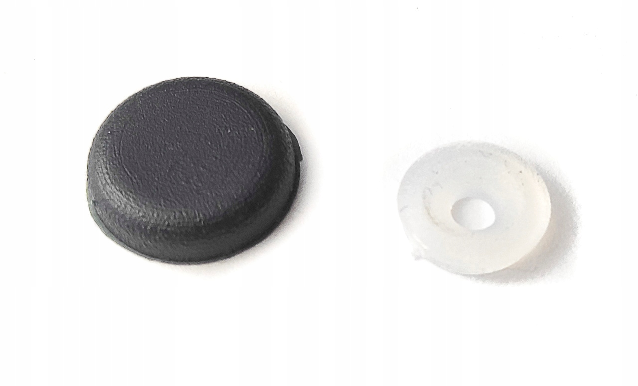 

Rozeta 14mm Zaślepka na wkręt 100szt Grafit Mat