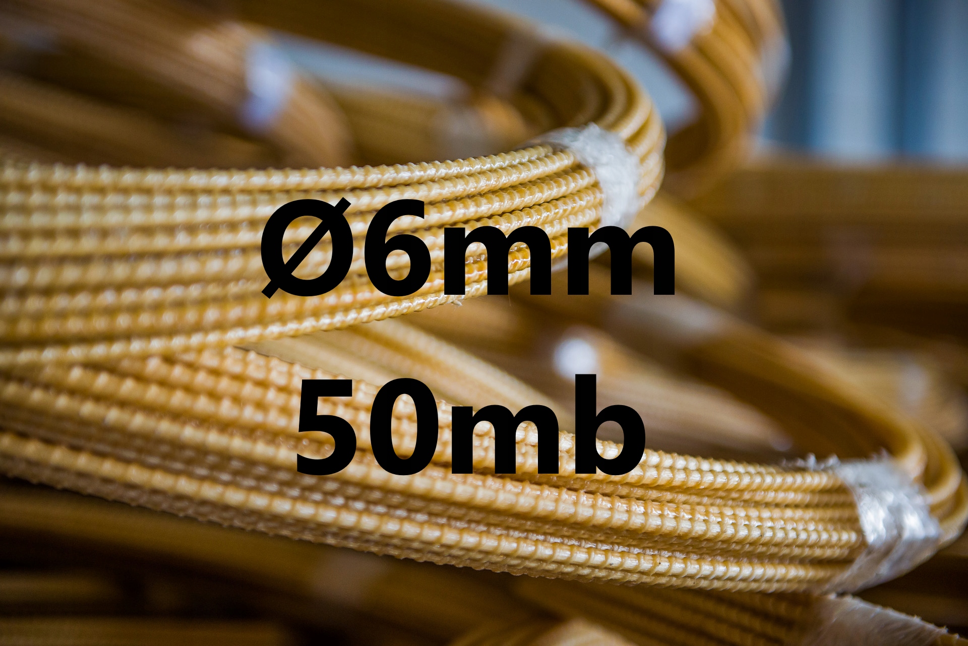 Pręt kompozytowy zbrojeniowy 6 mm 50 mb Gfrp wytrzymałe nierdzewne lekkie