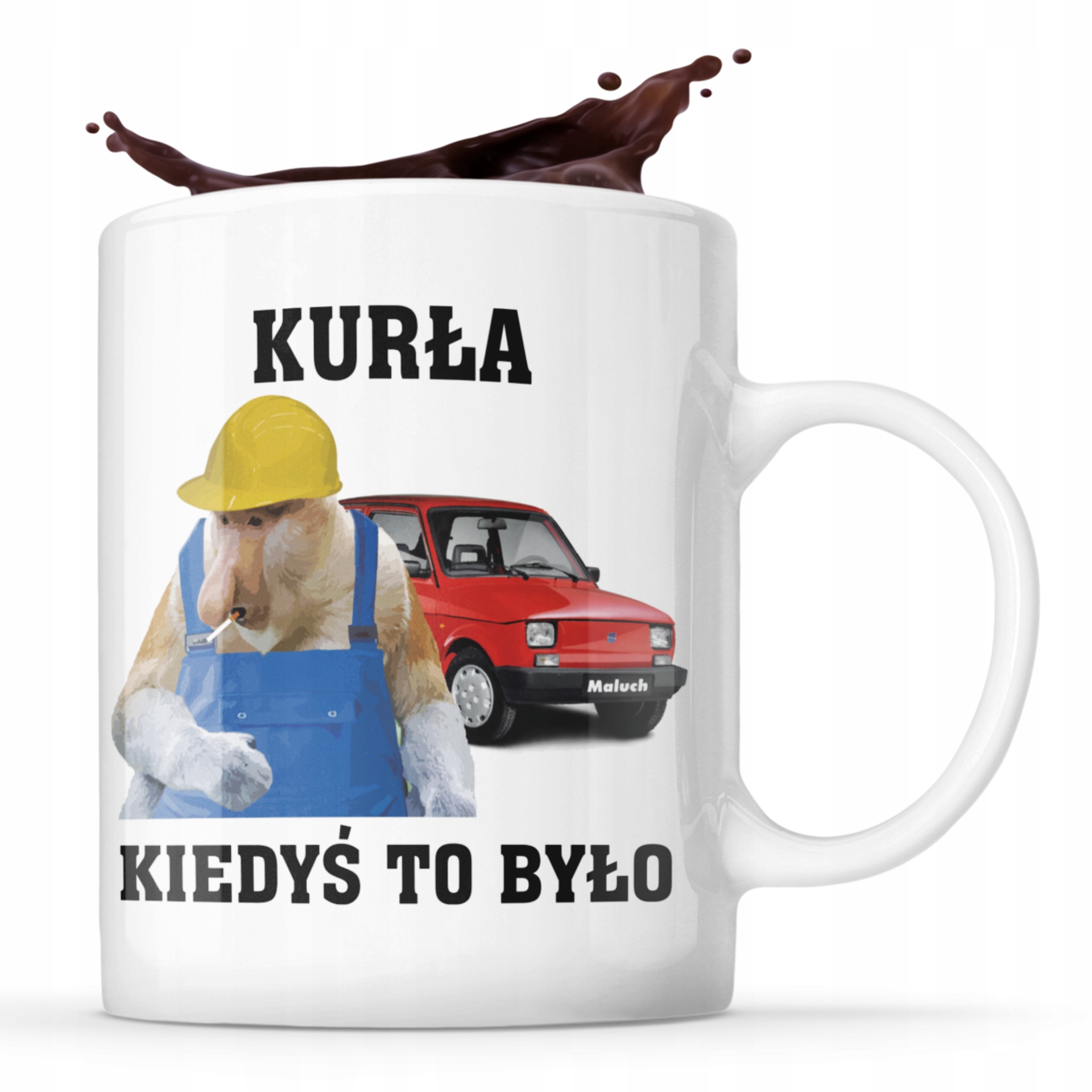 

Śmieszny Kubek Nosacz Kiedyś To Było