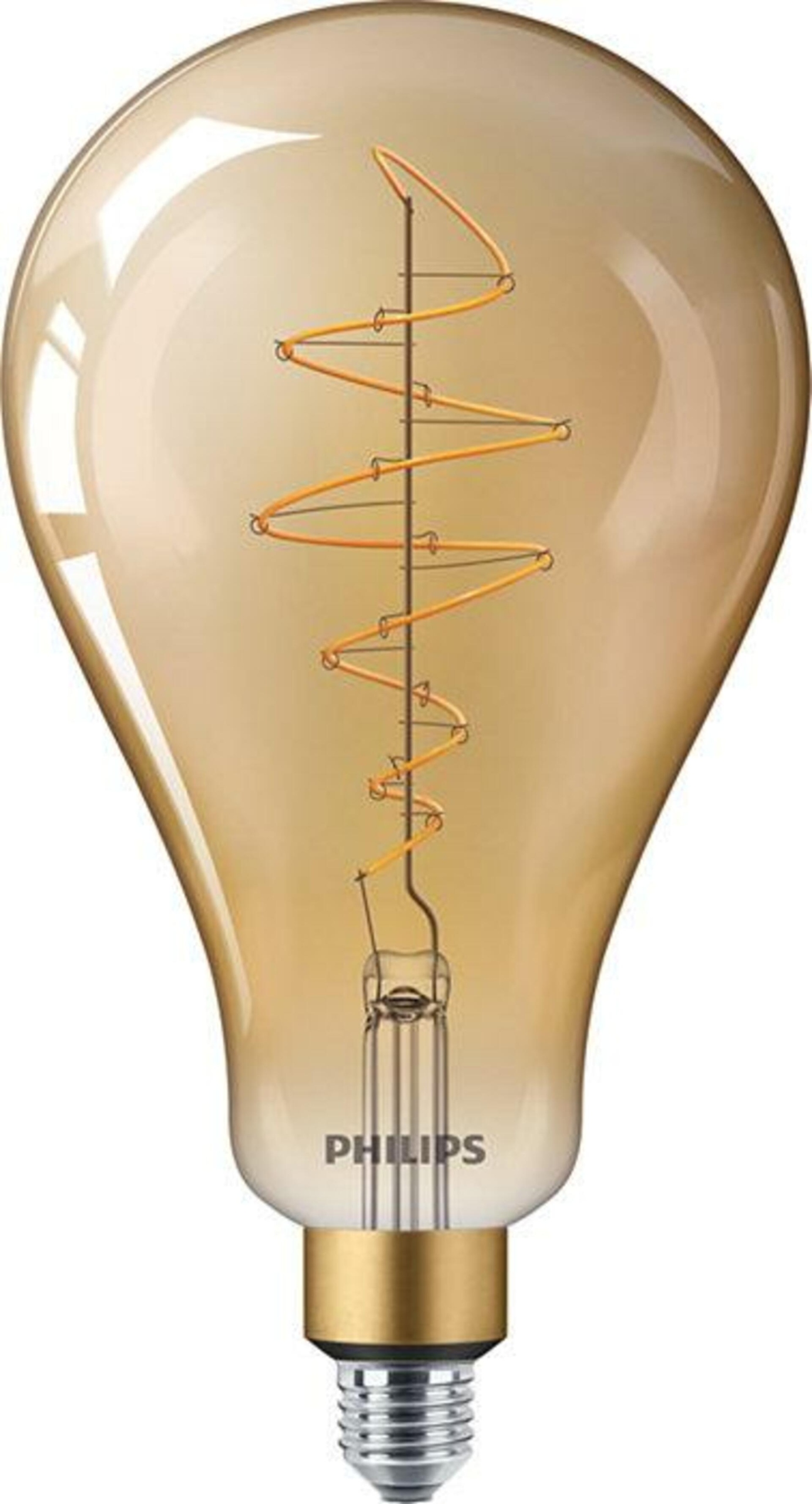 Philips Vintage Led žárovka E27 A160 470lm 1800K jantarová, stmívatelná