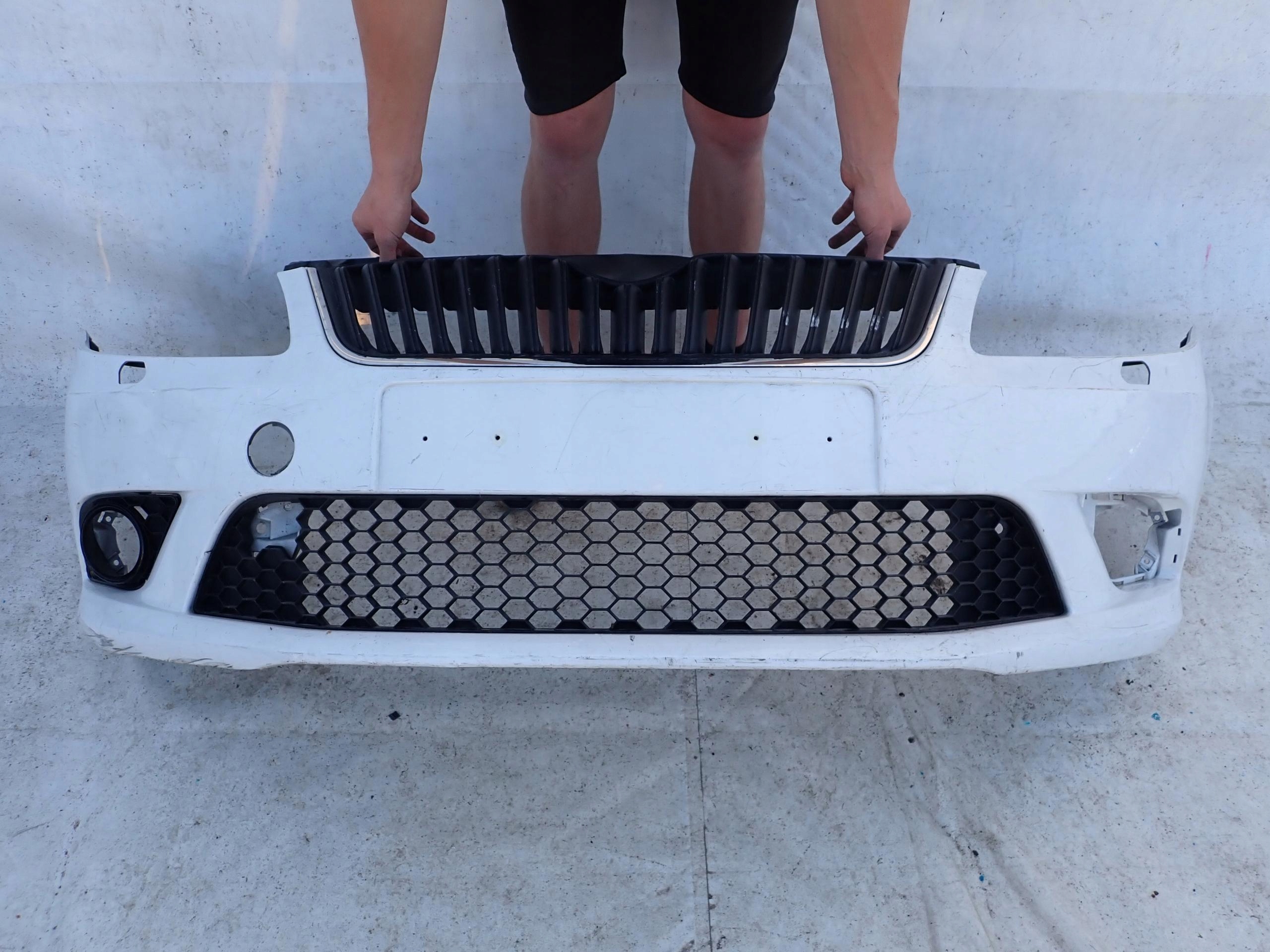 SKODA FABIA II RS LIFT 10-14 bumper front SPR