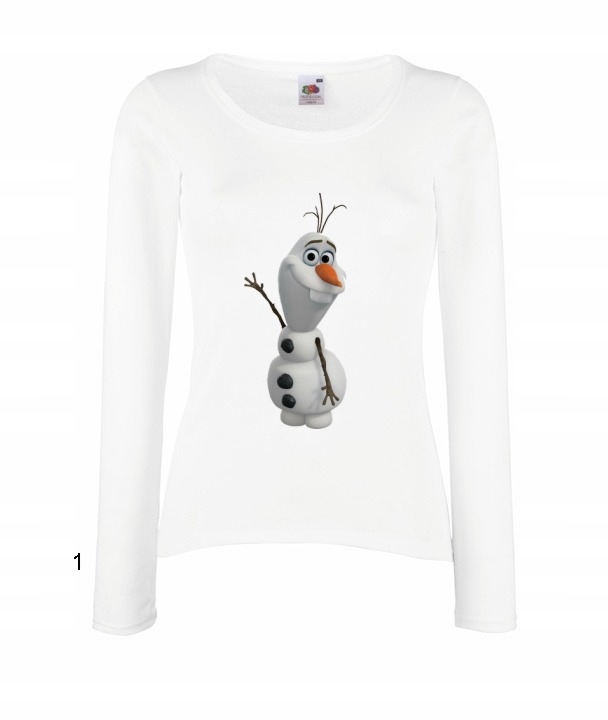 

Bluzka Damska Kraina Lodu Elsa Olaf Frozen