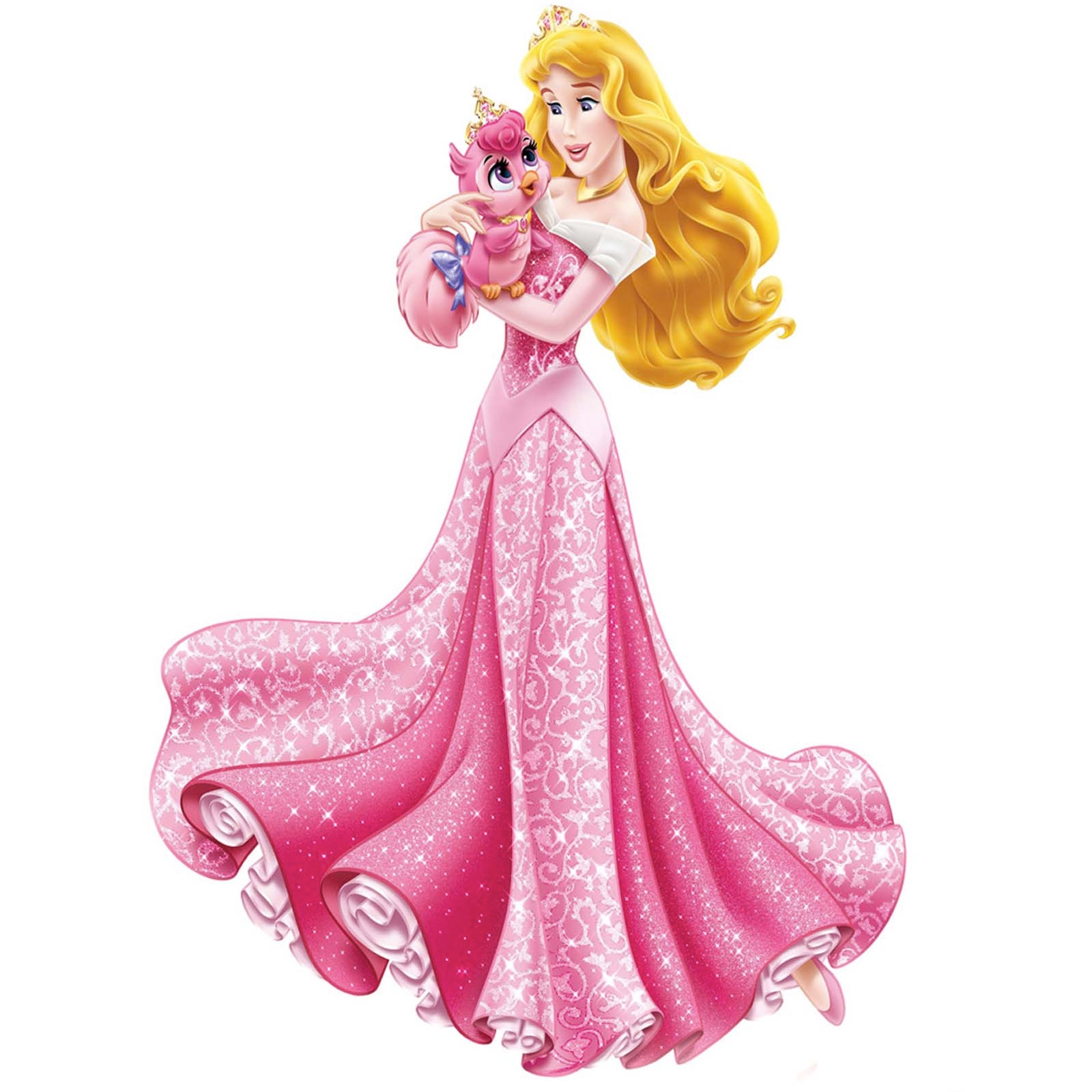 Naklejka na ścianę dla dzieci Księżniczki Disney 200 cm na 120 cm