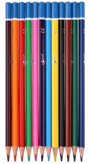 kredki 12szt trójkątne INSPIRIA 3934 — 4