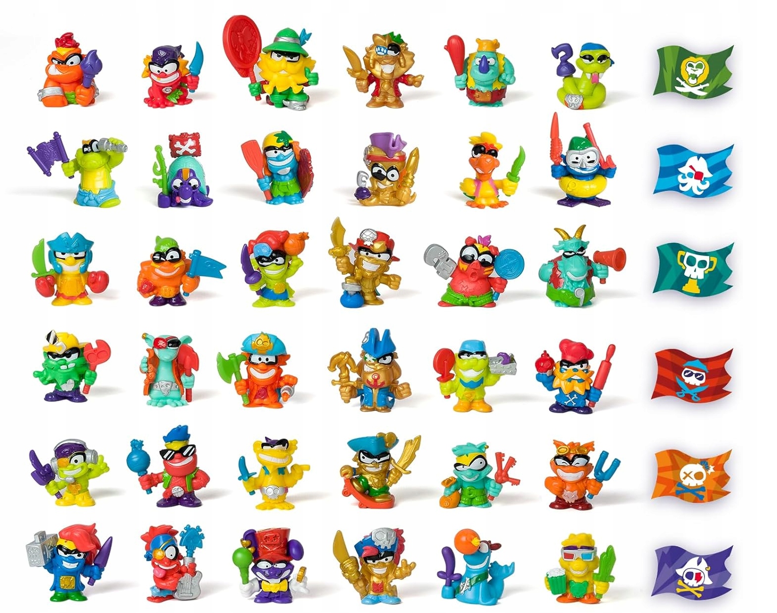 MAGIC BOX - PIRATIX - SERIA GOLDEN TREASURE - SASZETKA Z FIGURKĄ