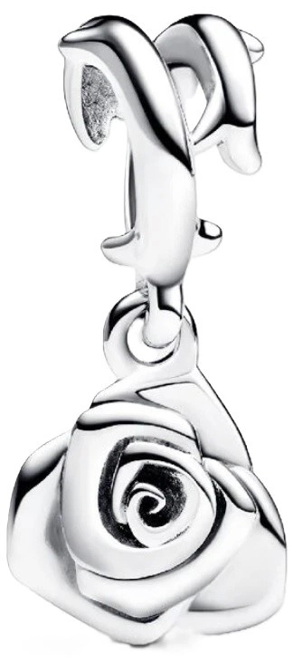Přívěsek Pandora Přívěsek Kvetoucí Růže 793213C00 Stříbrný