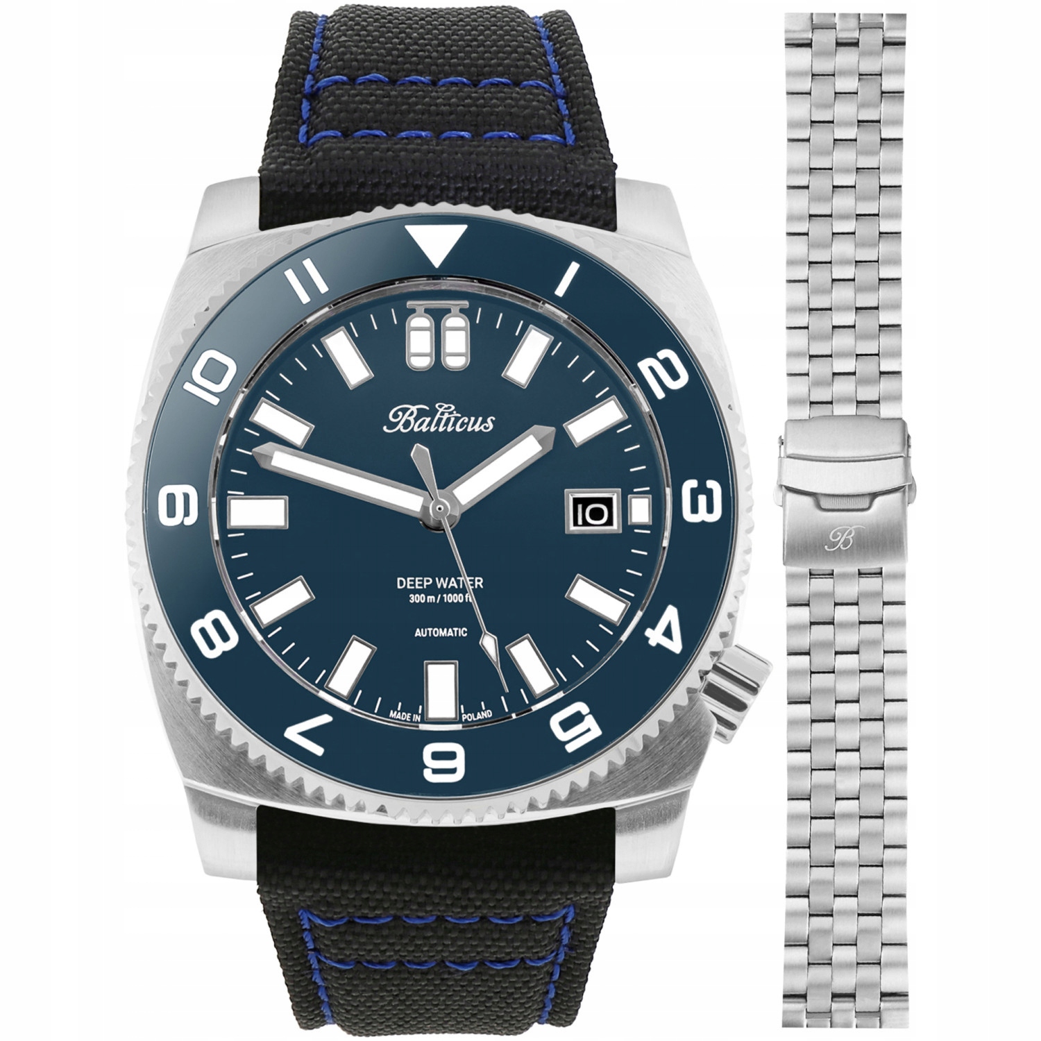 Pánské Hodinky Balticus Bal-dwob-p černé