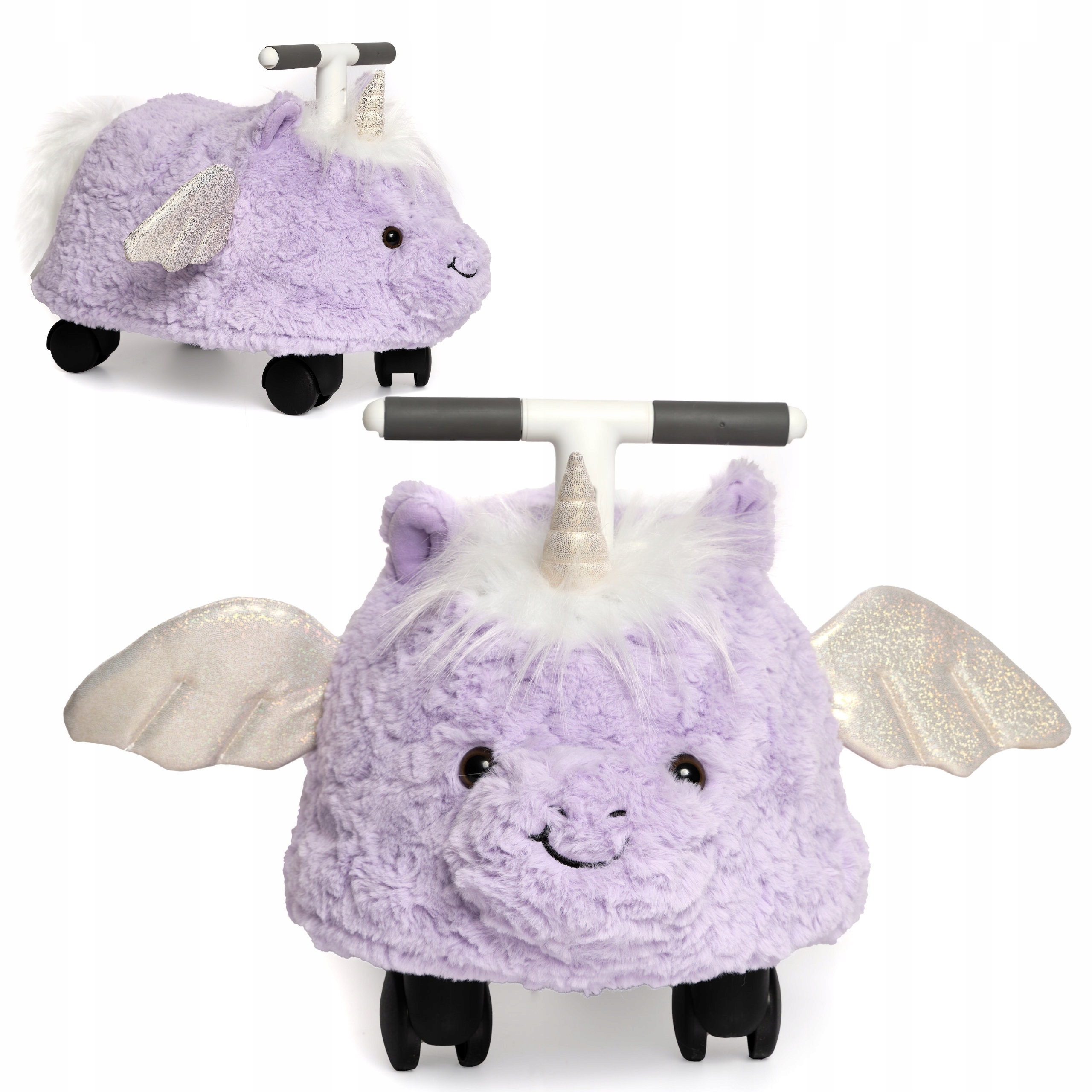 Jeździk dla dziewczynki Bezpieczny puszystyJEDNOROŻEC Prince Lionheart