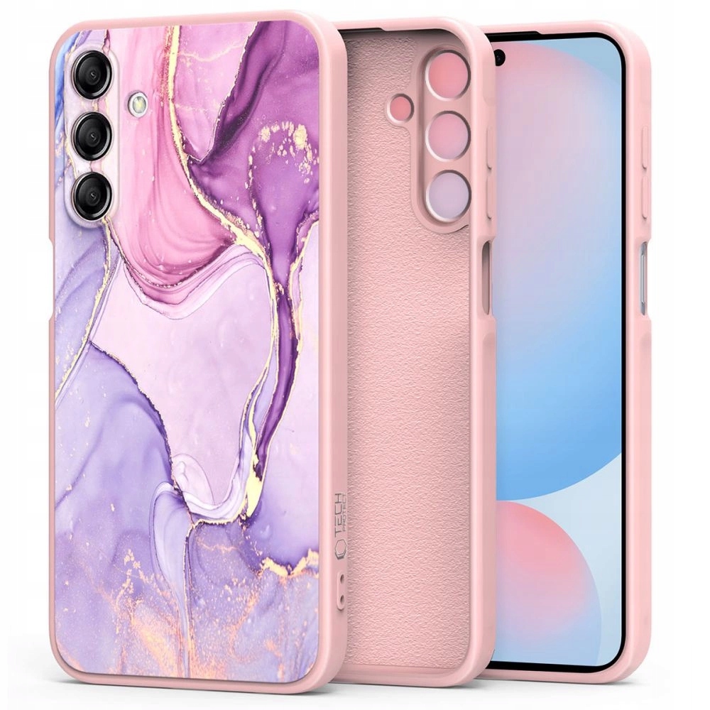 Etui Tech-Protect Icon na Samsung Galaxy S24 Fe różowe