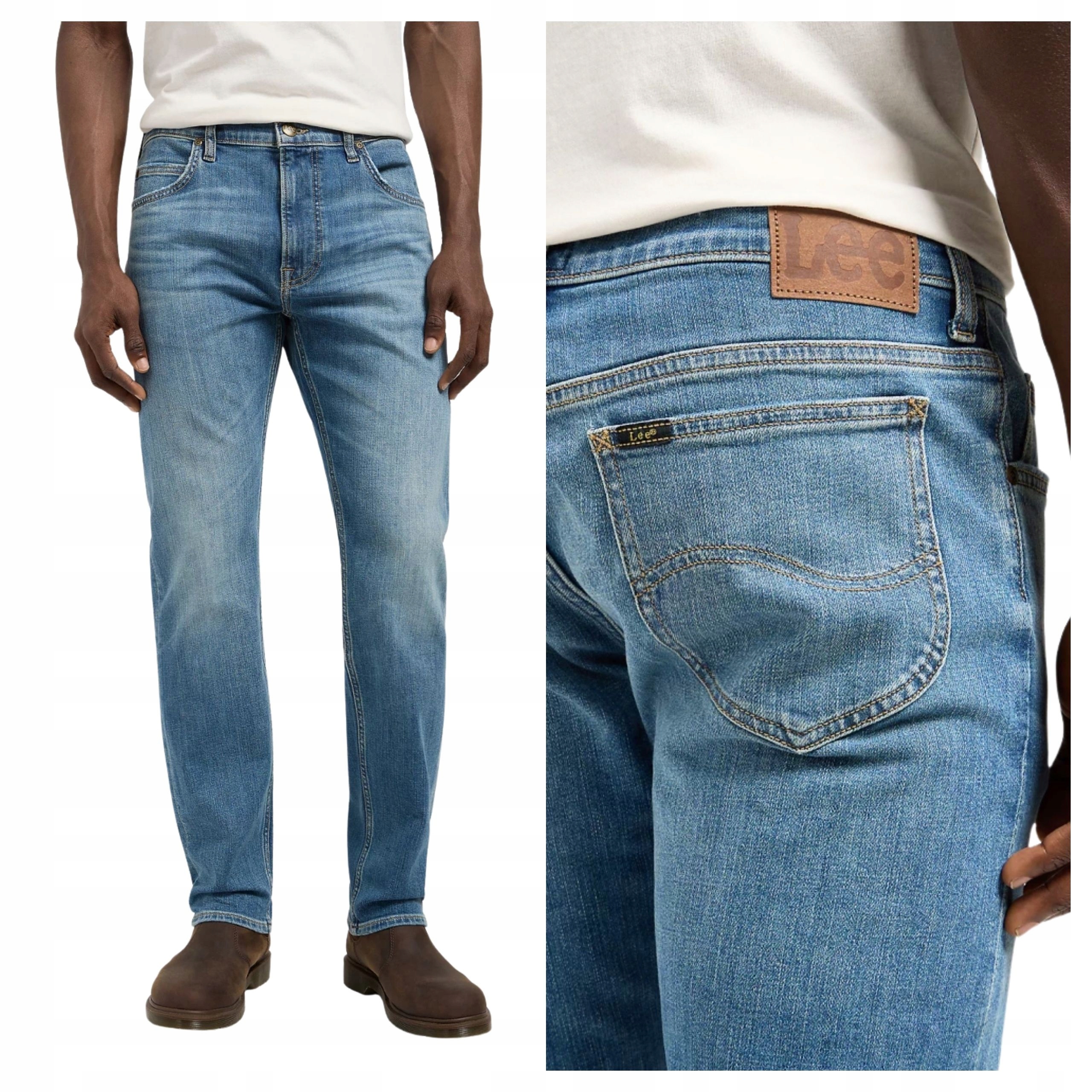 Pánské Kalhoty Lee Rider Wesley 112371296 W33 L32