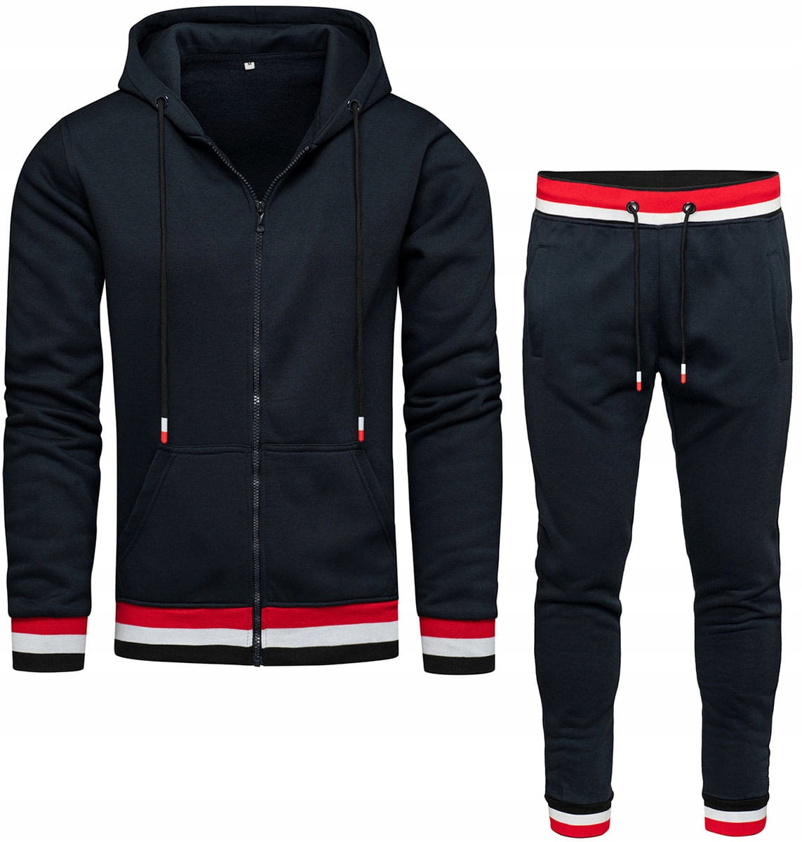 XXL Teplákovka Pánská Mikina S Kapucí