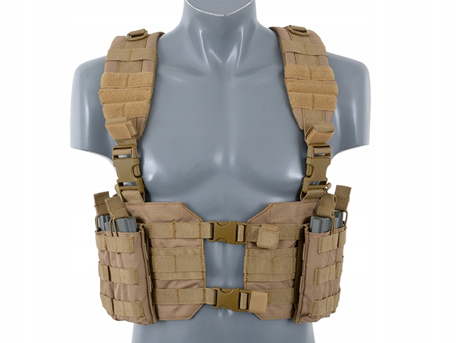 Kamizelka Chest Rig Pasoszelki Pas Szelki Ładownica Ar Ak M4 M16 5,56 9mm