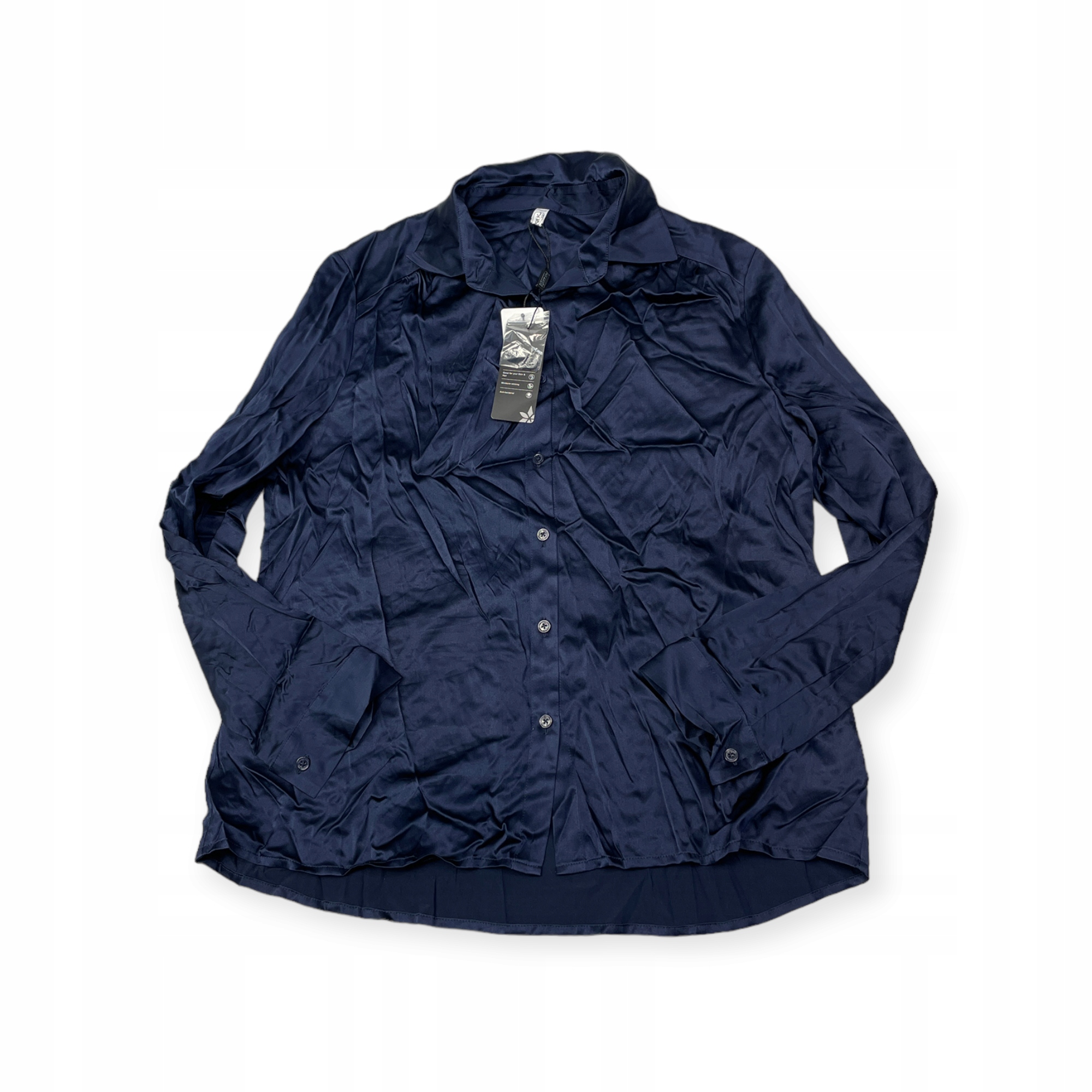 Dámská hedvábná halenka s dlouhým rukávem Lilysilk L