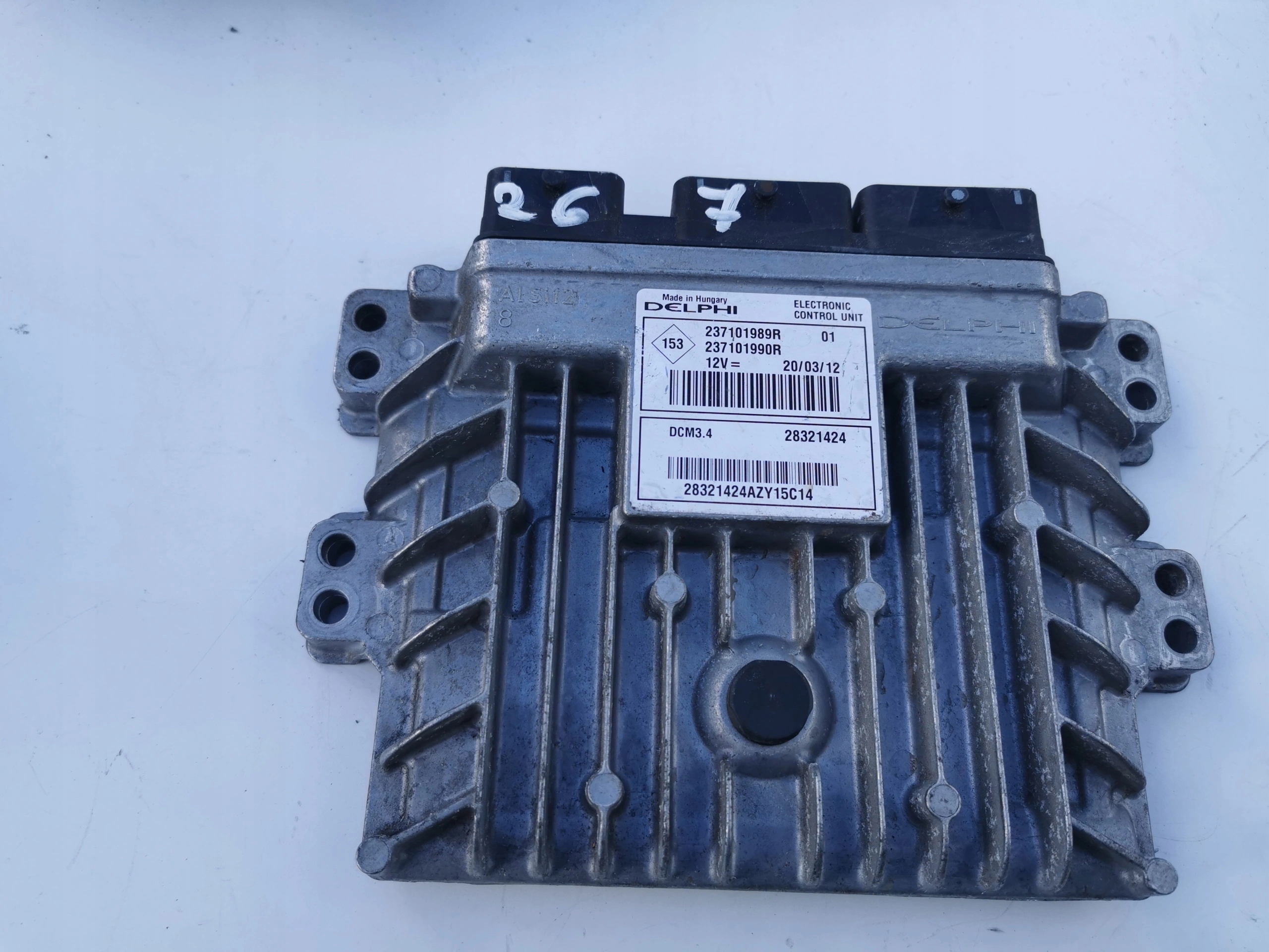 RENAULT CLIO 1.5DCI 28321424 237101989R computer E