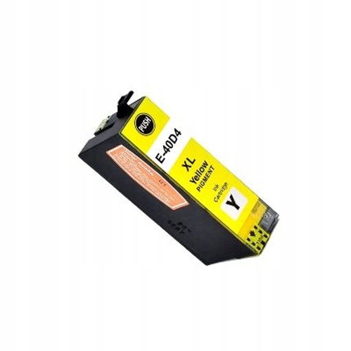 Naplnka Epson T40D4 C13T40D440 žlutá kompatibilní cartridge