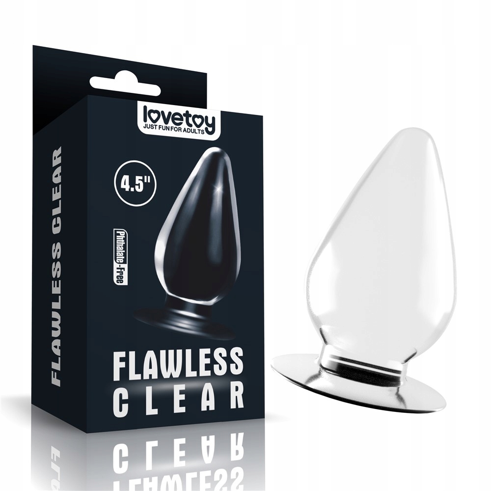 

Korek analny Flawless 11,5 cm bezbarwny Lovetoy