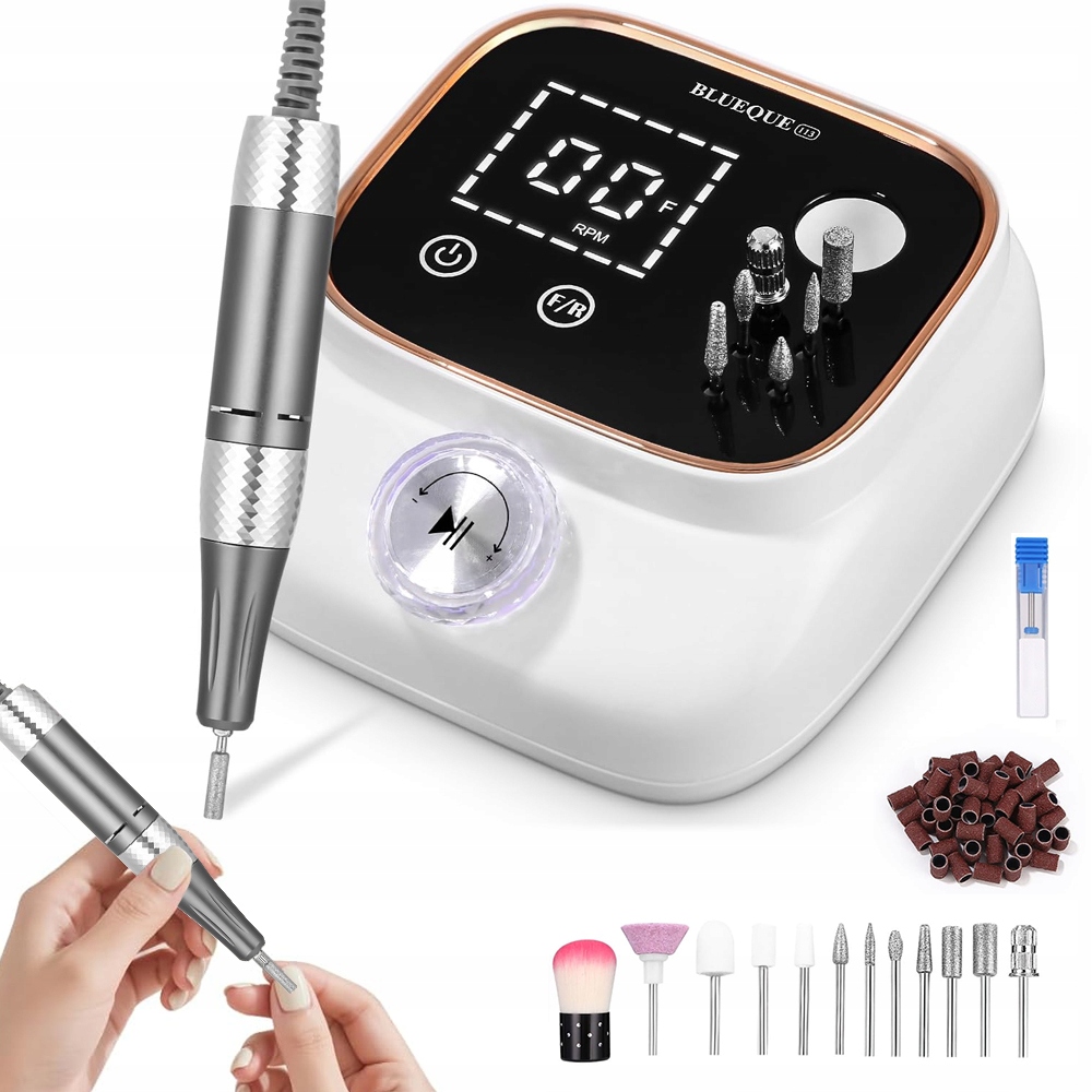 Kompaktní Strojek Na Nehty 45000 Ot/min, Vhodný Do Domácnosti I Salonu