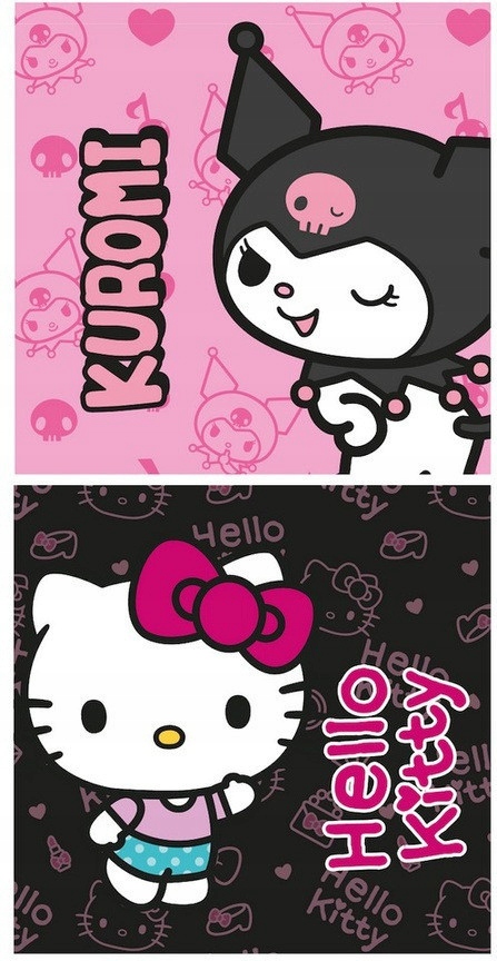 Ręcznik kąpielowy Hello Kitty Kuromi szybkoschnący ręcznik plażowy 70x140