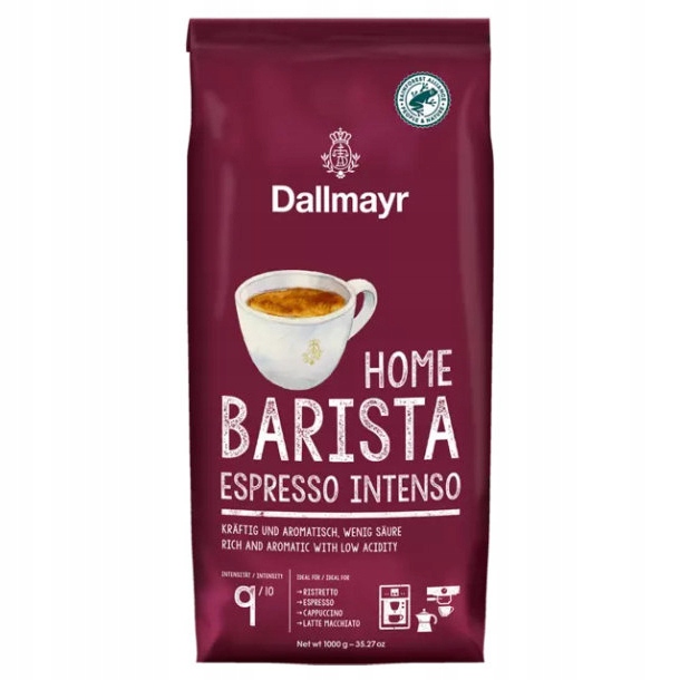 Káva zrnková Dallmayr Home Barista Espresso Intenso 1 kg