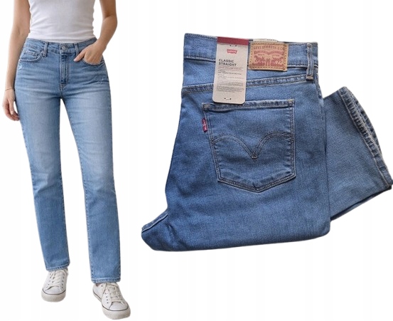 Levi's džíny rovného střihu Classic Straight W31 L28 31/28 XL 42