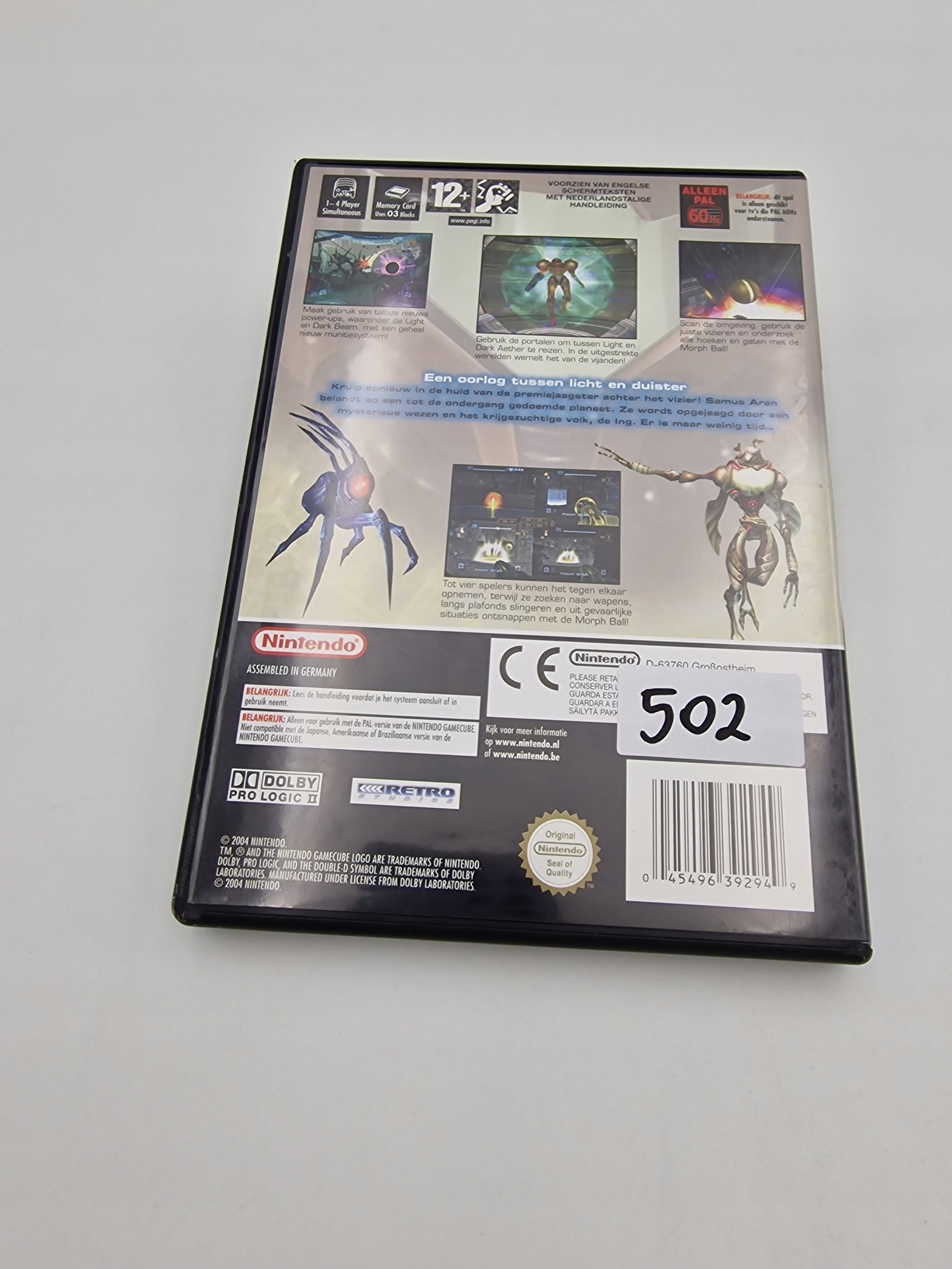 NINTENDO GAMECUBE METROID PRIME 2 ECHOES Producent Nintendo