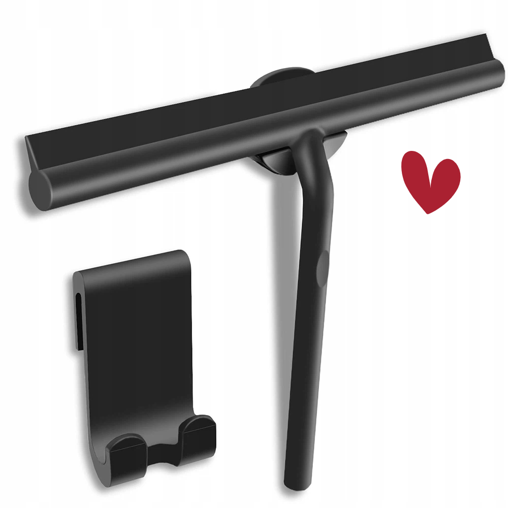 Levně Silikonová stěrka na vodu 33 cm na sklo zrcadel sprchového koutu