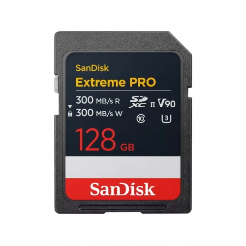 SanDisk SDSDXDM-128G-GN4IN karta Extreme Pro, Sdxc, 128GB, Uhs-ii, V90