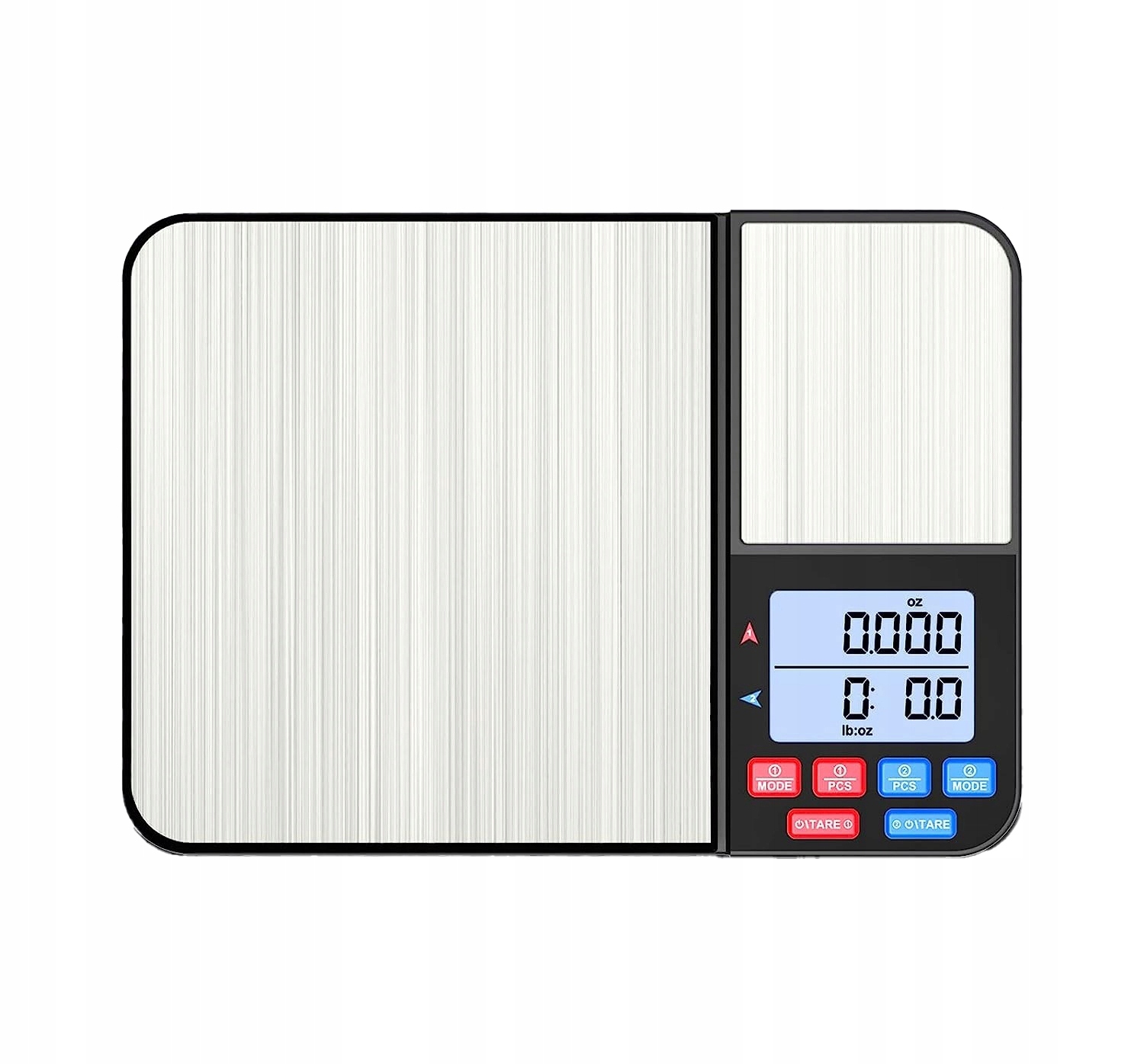 Dvoupásmová Elektronická Kuchyňská Klenotnická Váha Přesná 500 G 5 Kg