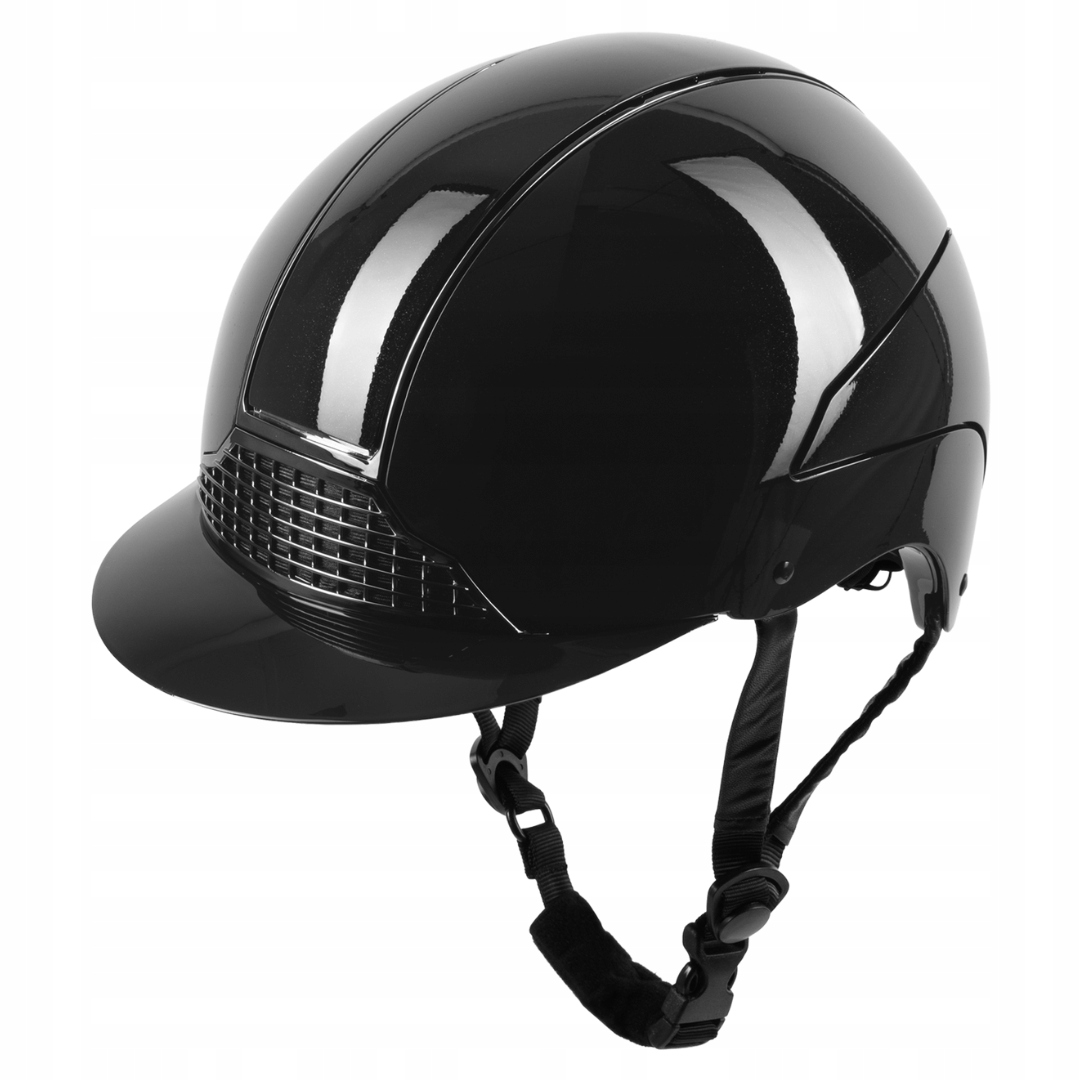 Univerzální jezdecká přilba Swing H24 Glossy černá 51-55 cm