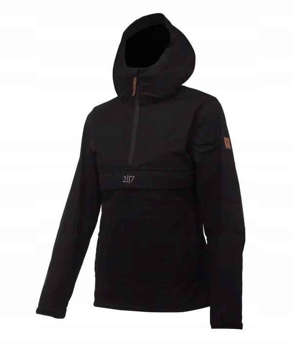 2117 of Sweden Dámská větrovka bunda Lidhult klokanka černá velikost Xs