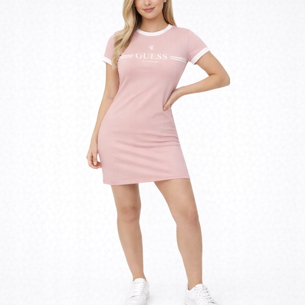 Dámské šaty Guess mila ss short dress